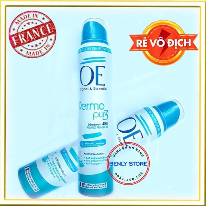 Xịt Khử Mùi OE Pháp- Có Thể Thay Thế Nước Hoa -Hàng Chính Hãng