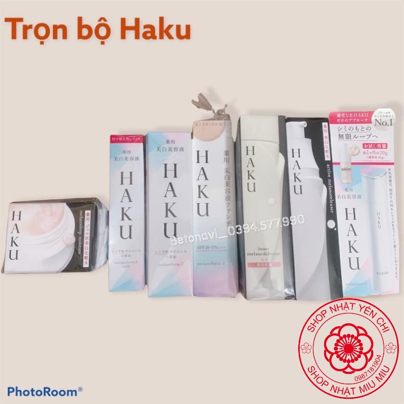 Trọn bộ dưỡng cao cấp Haku