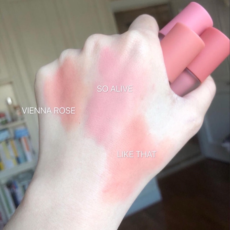 Phấn Má Hồng Dạng Kem DMP DAIMANPU Velvet Liquid Blusher Phong Cách Đáng Yêu