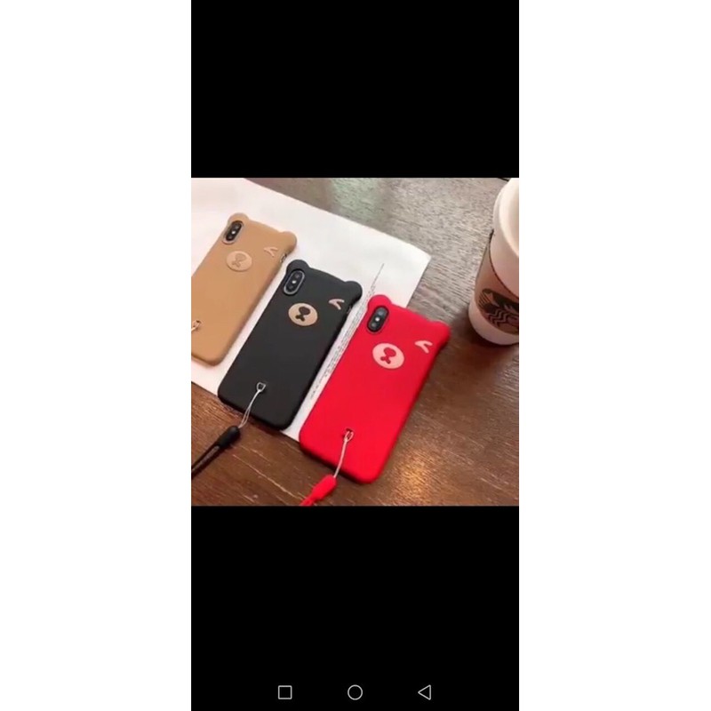 Ốp silicon chống bẩn tai gấu Iphone 13/ip13 pro /ip13 pro max