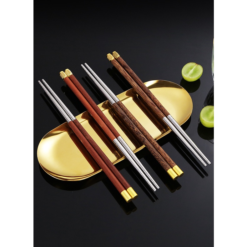 Đôi Đũa Cán Gỗ Phong Cách Trung Hoa Mới Lạ