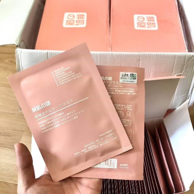 Mặt nạ nhau thai cừu dưỡng trắng da dưỡng ẩm giảm mụn chống lão hóa giảm mụn hiệu quả | BigBuy360 - bigbuy360.vn