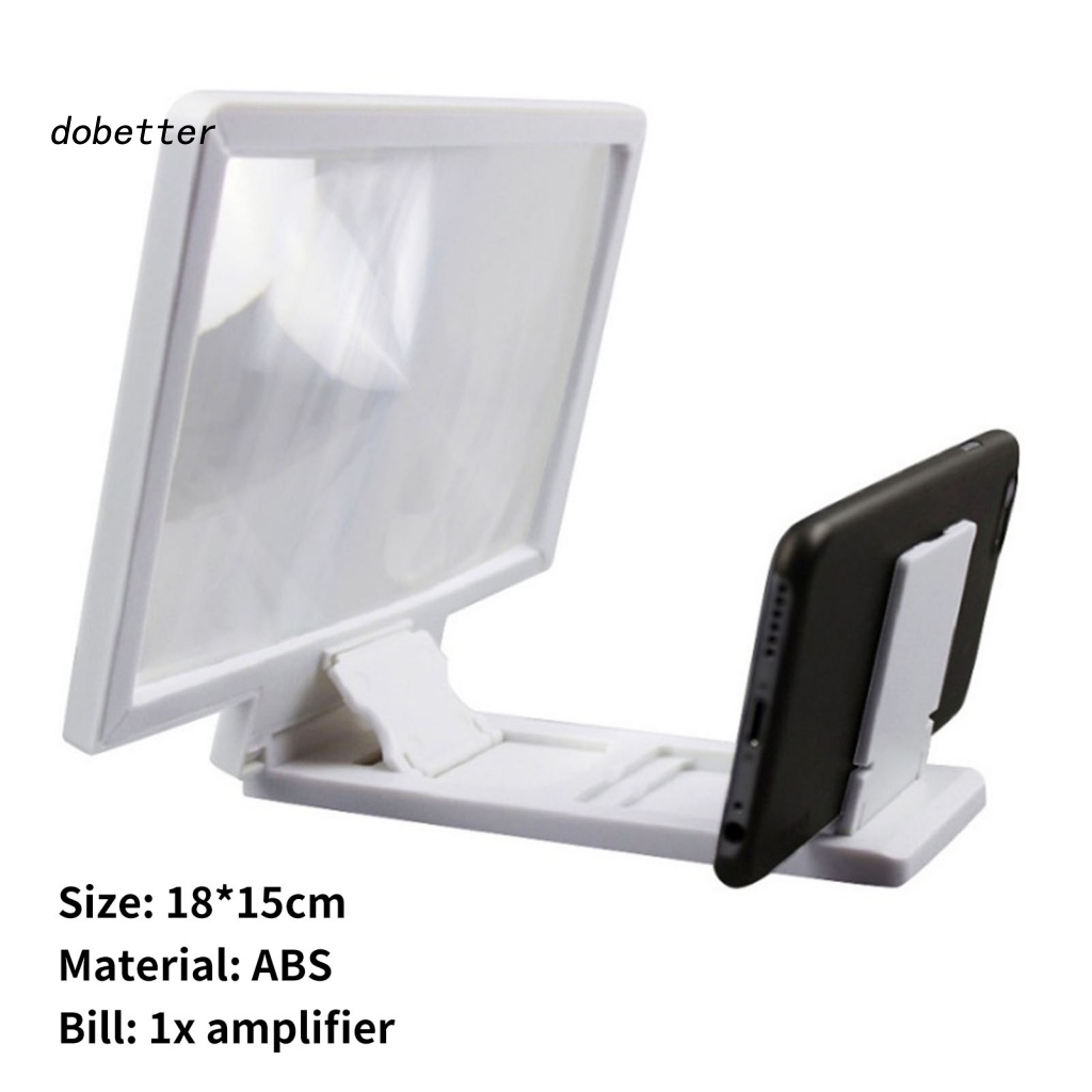 Bộ Khuếch Đại Màn Hình 3D Có Giá Đỡ Cho Điện Thoại