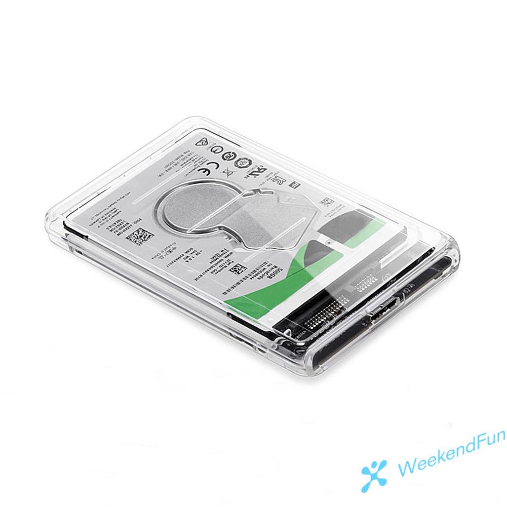 Hộp Đựng Ổ Cứng Gắn Ngoài 2.5 Inch Usb 3.0 Sata Hdd Ssd