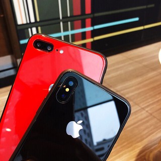 Ốp lưng kính cường lực giả iphone 8 dành cho iphone 6/6 Plus/7/7 Plus/8/8 Plus/ X XS