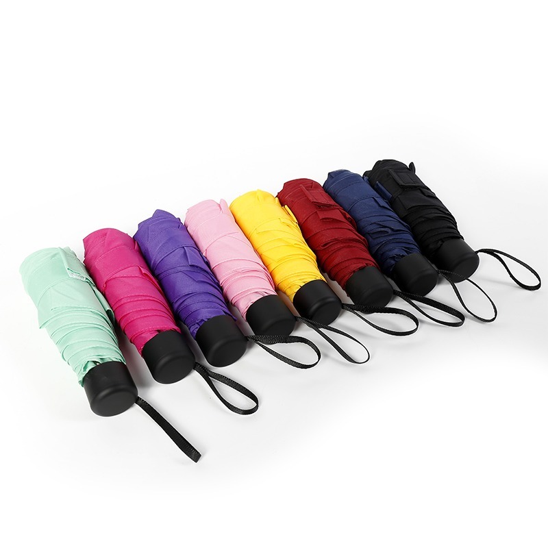 Mini UV Pocket Umbrella/Folding Anti UV Sunshade Windproof Protection Travel Outdoor Portable Umbrellas