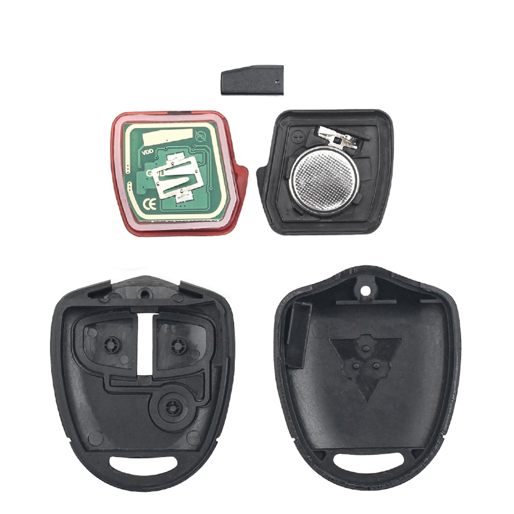 Phím nút 2/3 cho mitsubishi lancer ex evolution grandis outlander keyless blade car remote key