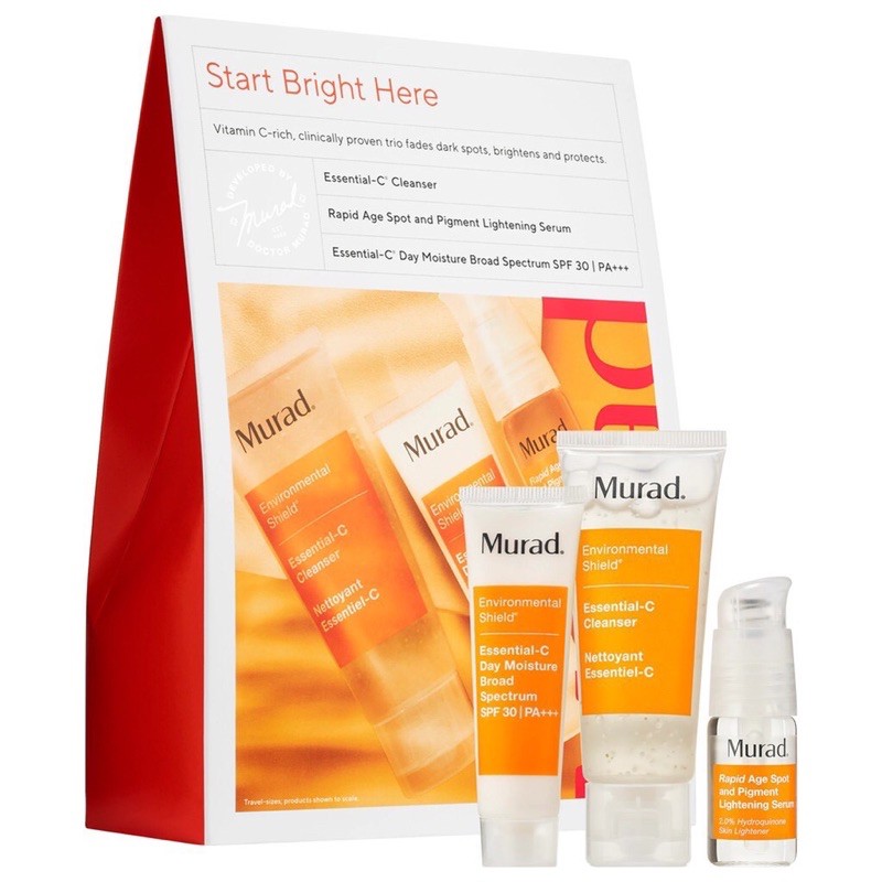 Set nám Mini Murad START BRIGHT HERE (đánh bay nám trong 7 ngày với Murad Rapid Age Spot Correcting Serum)