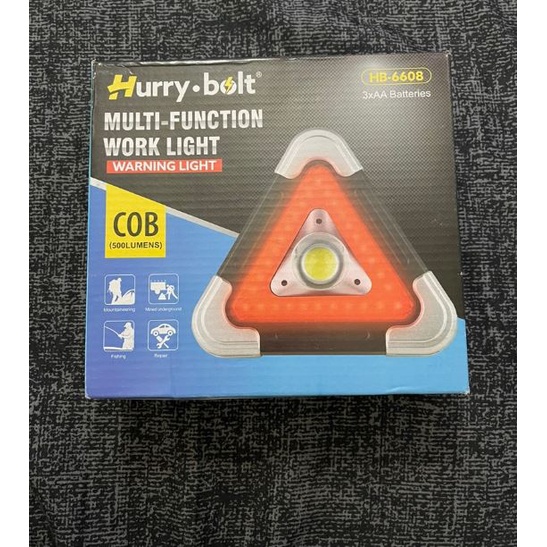 Đèn LED Cảnh Báo Nguy Hiểm Đa Năng Hình Tam Giác Kiêm Pin Sạc Dự Phòng Cho Ô Tô Xe Hơi