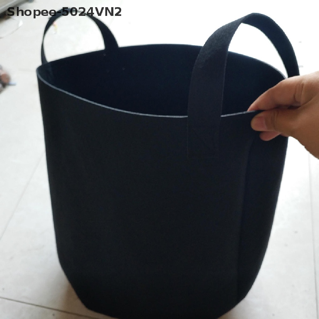 [&amp; Home &amp; living &amp;] 5 Túi Trồng Cây Bằng Vải Nỉ Gallon Làm Vườn