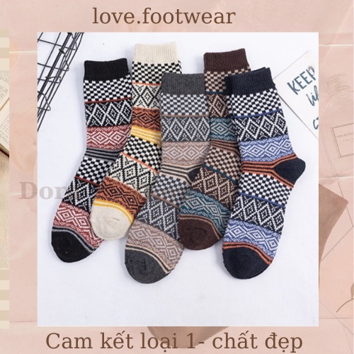 TẤT THỔ CẨM SET 5 ĐÔI M009