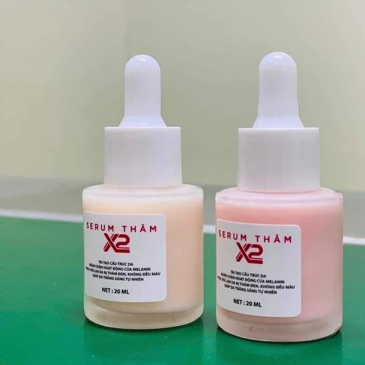 Serum thâm X2 Huyền Phi 20ml tác dụng khử thâm hiệu quả nách, bẹn, đầu gối, body giúp da trắng sáng tự nhiên