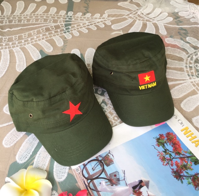 Nón Lưỡi Trai/ Mũ Kết Logo Thêu Việt Nam Cho Du Khách - Quà Tặng Du Lịch Việt Nam - Lucky Girl shop