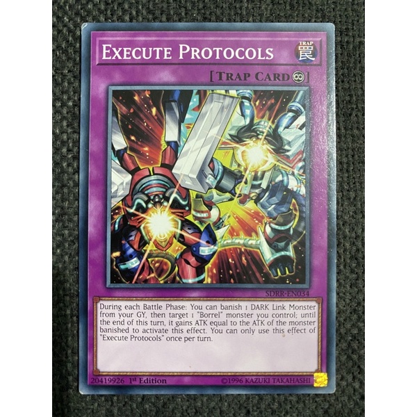 Thẻ bài Execute Protocols