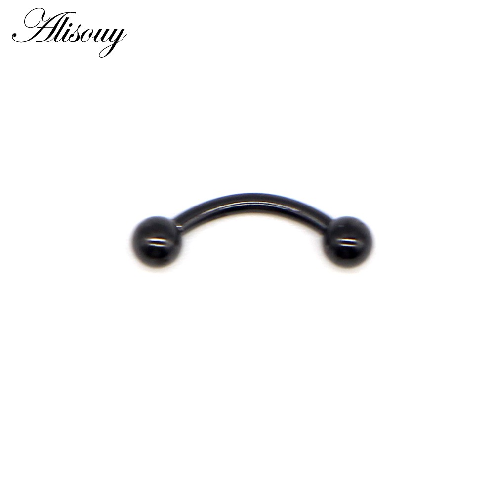 Alisouy 1 Khuyên Mũi / Lông Mày / Tai / Cơ Thể Bằng Thép Titan 16g