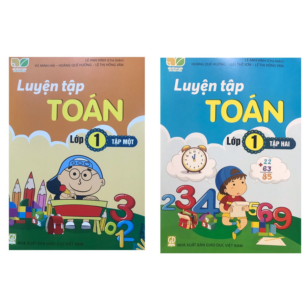 Sách - Combo Luyện tập Toán lớp 1 tập 1 + tập 2 ( Kết nối tri thức )