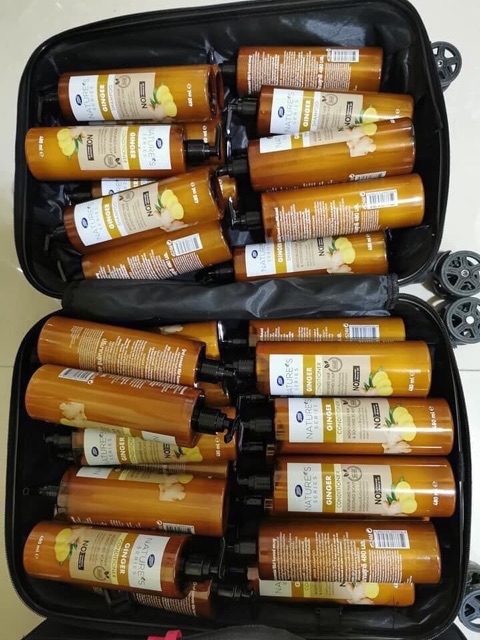 DẦU GỘI XẢ GỪNG BOOTS THÁI LAN HÀNG XTAY CHUẨN ĐI AIR