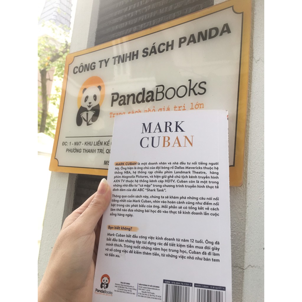 Sách Mark Cuban - 15 Bí quyết thành công trong cuộc đời và sự nghiệp của ông trùm kinh doanh mang tinh thần thể thao