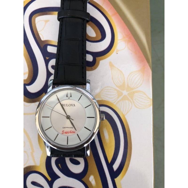 Đồng hồ Nam Bulova, dây da