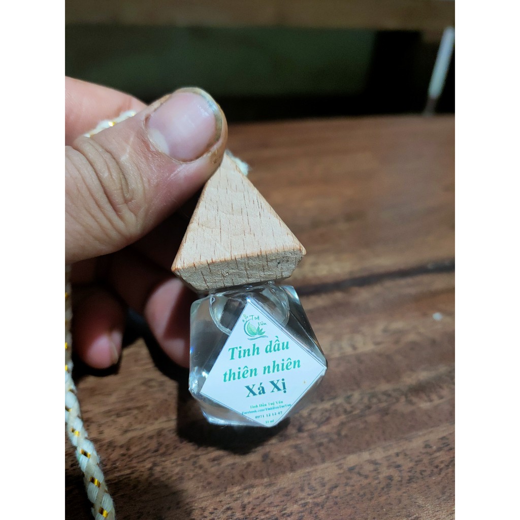 Tinh Dầu Treo Xe Ô tô Xá Xị | Nguyên Chất Từ Gỗ Gù Hương (Gỗ xá xị)