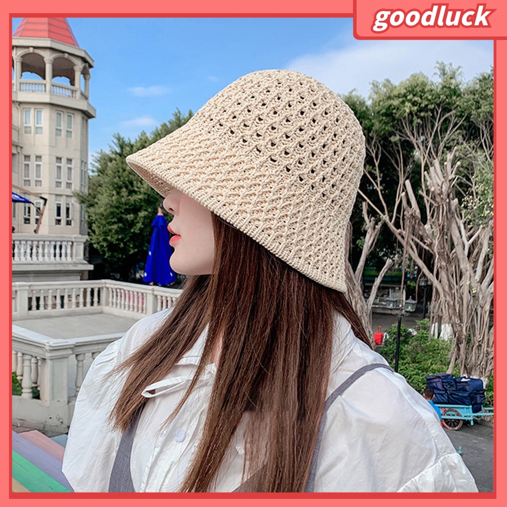 Nón Tai Bèo Chất Liệu Polyester Chống Tia UV Thoáng Khí Thời Trang Cho Nữ