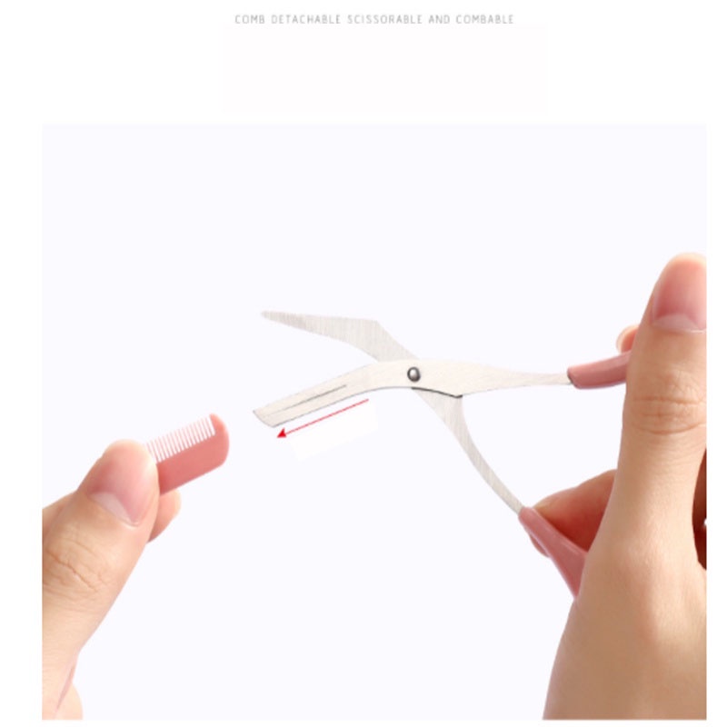 Kéo tỉa lông mày bằng thép không gỉ cho người mới bắt đầu