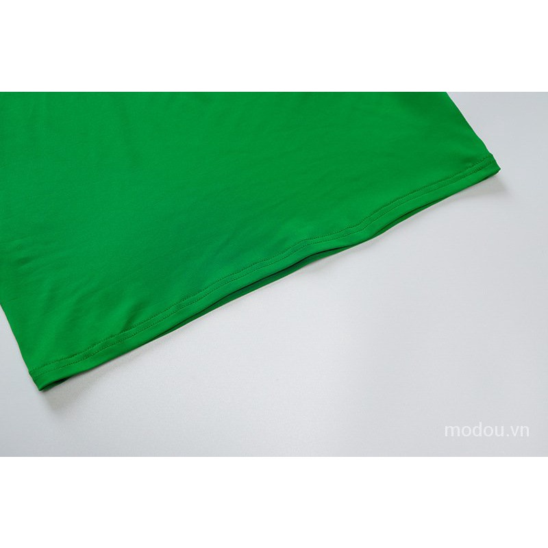 Đầm Dự Tiệc Tay Ngắn Phối Dây Đan Chéo Màu Trơn Quyến Rũ Cho Nữ