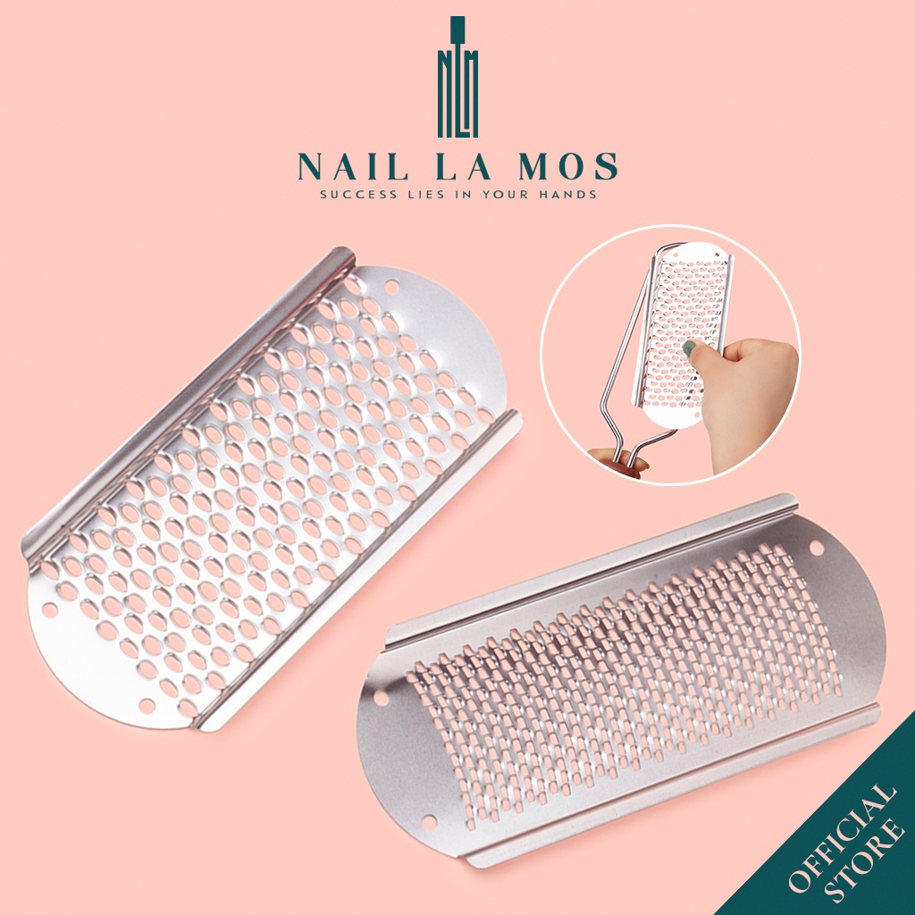 Mặt Lưỡi Chà Gót Chân Thay Thế - Dụng Cụ Chà Gót Chân Inox 304 Chuyên Dụng Cho Dân Làm Móng