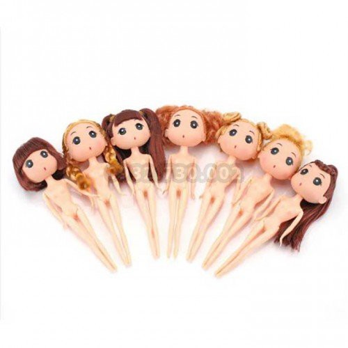 [FREESHIP❤️] Tượng Chipi, Búp bê Chipi - Tượng Chibi, Búp bê Chibi mặt cứng má hồng- Trang trí bánh sinh nhật