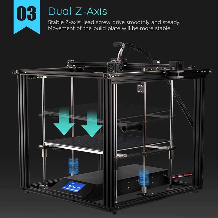 Máy in 3d Creality Ender 5 Plus khổ in 35*35*40cm