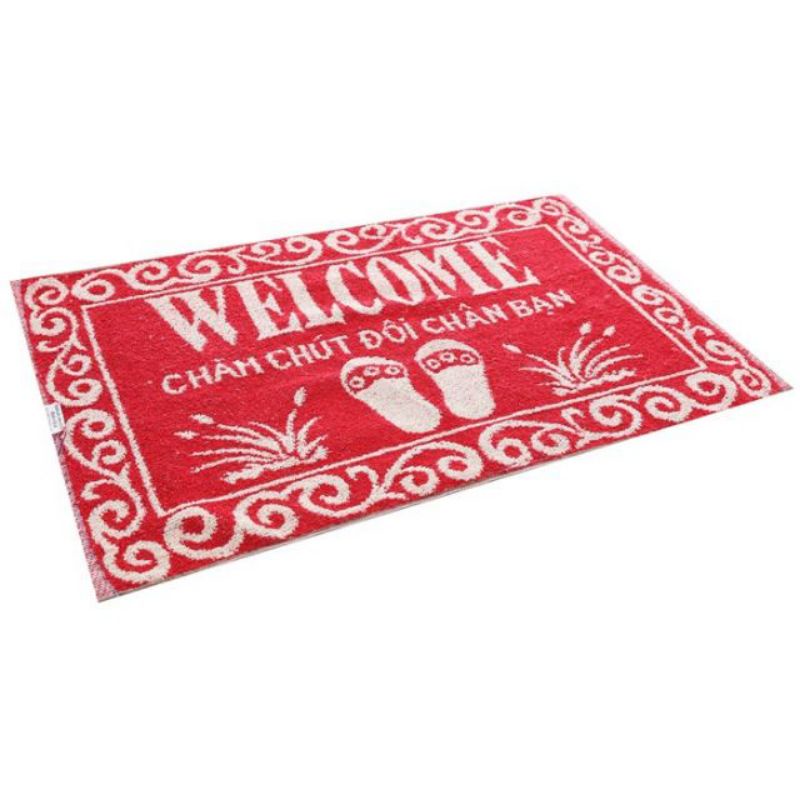 Thảm Cotton - Thảm Chùi Chân Welcome