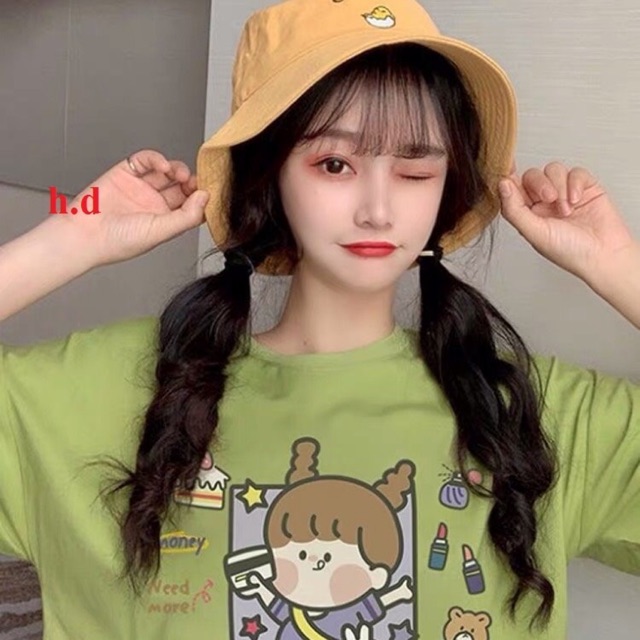 Áo croptop cô gái buy buy buy HD11
