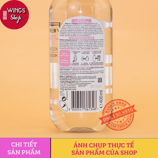 Nước Tẩy Trang Garnier Đủ Màu 400ml