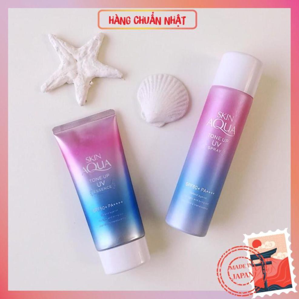 💝 Hàng Chính Hãng 💝 Xịt Chống Nắng SKIN AQUA Tone Up UV SPF50+ PA++++ Lọ 70g