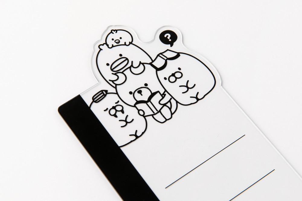 Bảng Ghi Nhớ Màn Hình ARTBOX Hàn Quốc Acrylic Hình GalapagosFriends Dễ Thương 20cm