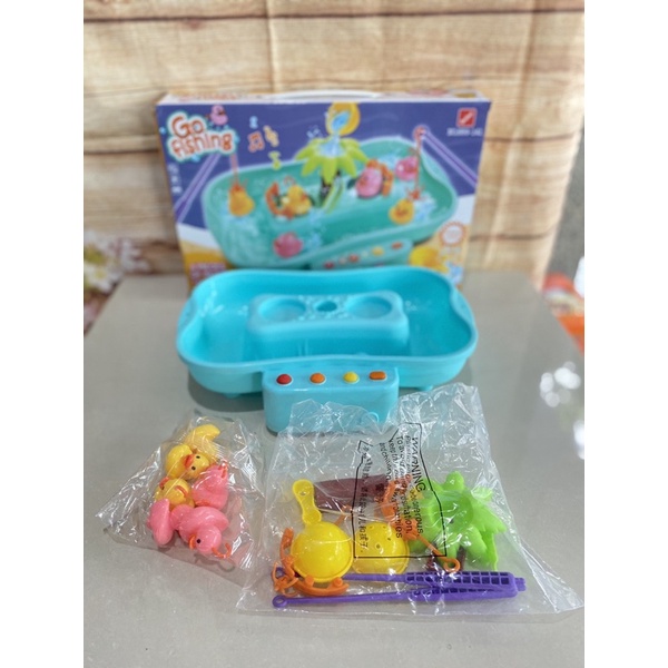 Bộ câu cá Go fishing có nhạc , xoay nước hkm ENFA