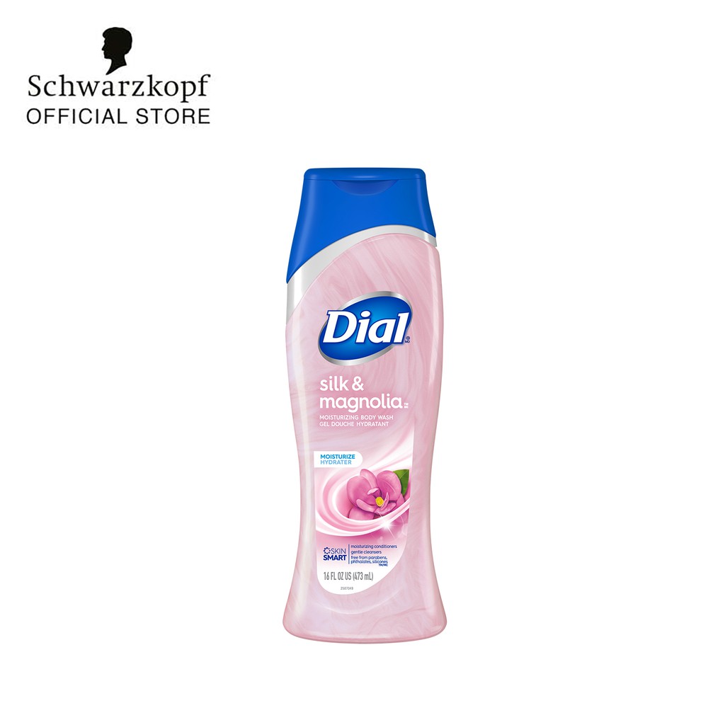 Sữa tắm dưỡng ẩm Dial Silk &amp; Magnolia 473ml (16oz)