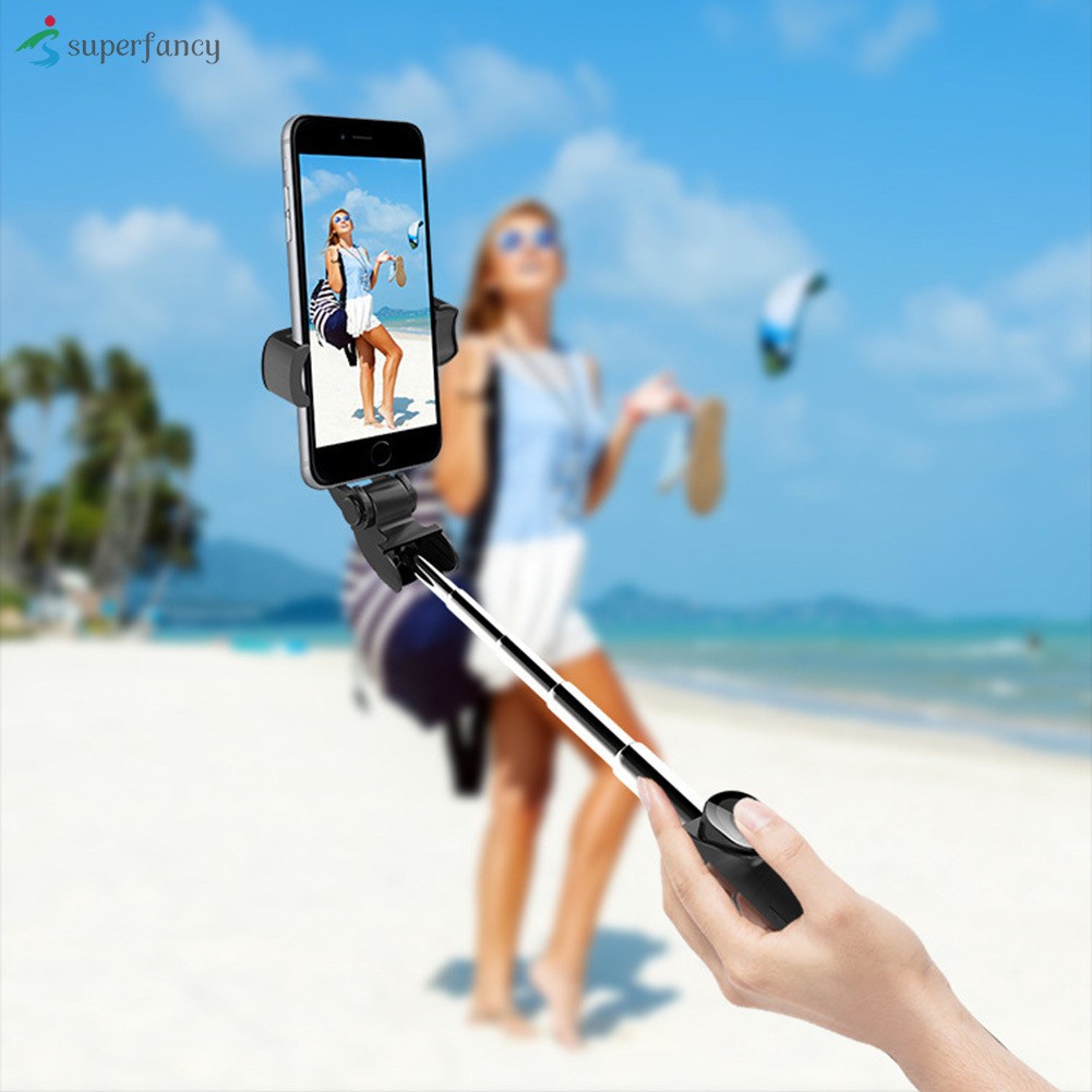 Gậy Tự Sướng Xoay 360 Độ Có Điều Khiển Bluetooth Cho Điện Thoại | BigBuy360 - bigbuy360.vn
