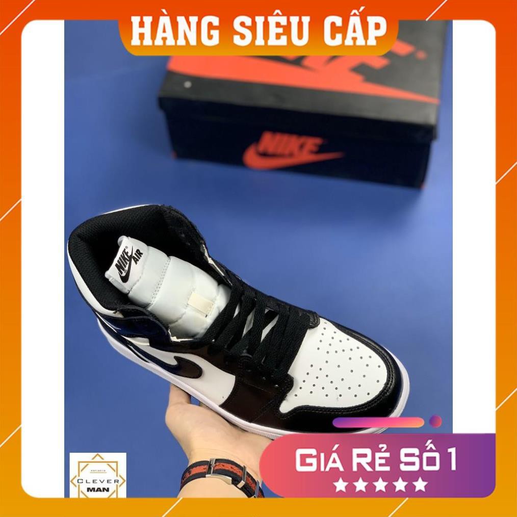 [ FREESHIP –BẢO HÀNH 1 NĂM] GIÀY SNEAKER NAM NỮ JORDAN CAO CỔ ĐEN TRẮNG HOT TREND