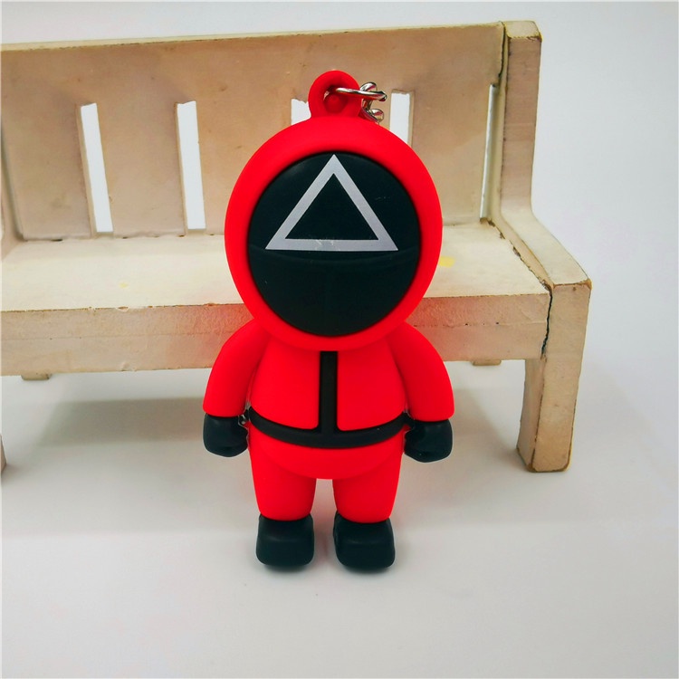 Móc khóa hình con mực phong cách Hàn Quốc