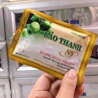 Viên ngậm Bảo Thanh không đường