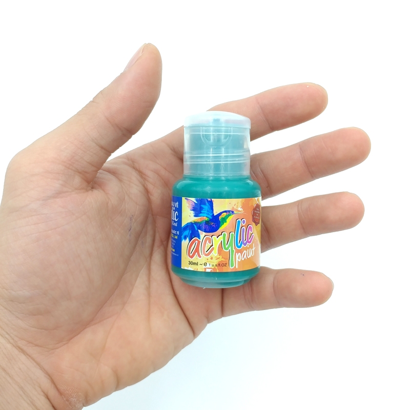 Chai Màu Vẽ Acrylic 30ml - Xanh Lá Đậm