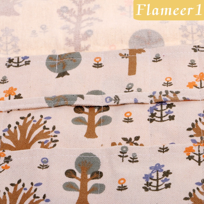 [flameer1] Túi Cuộn Đựng Cọ Vẽ Tranh Sơn Dầu Bằng Vải Canvas 20 Ngăn