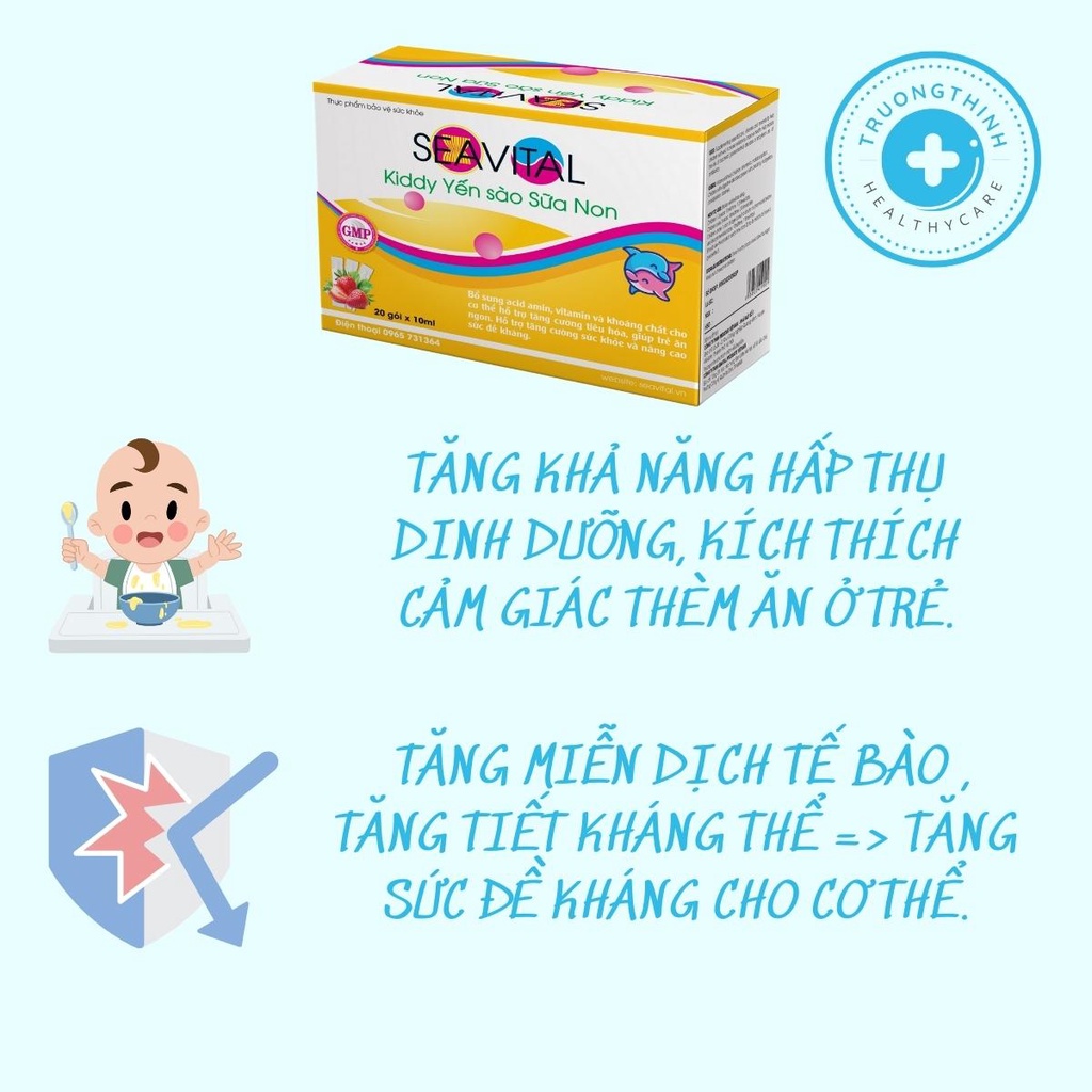 YẾN SÀO SỮA NON SEAVITAL