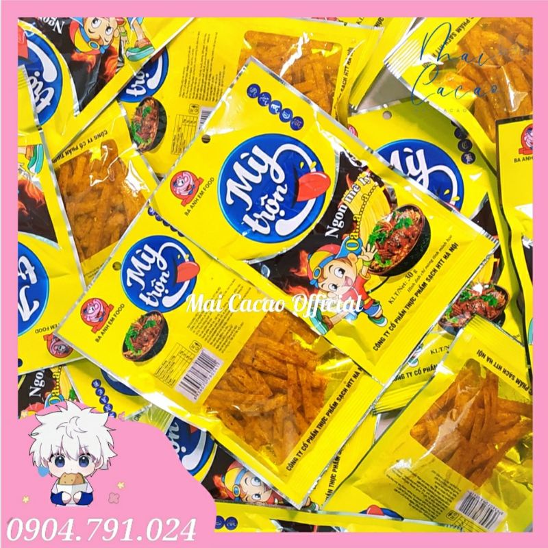 Gói snack mỳ trộn ngon ngon