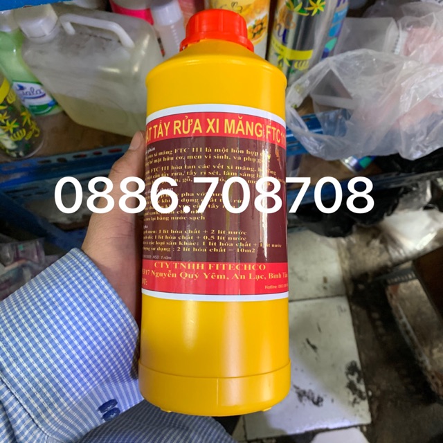 Chất tẩy xi măng Ftc111