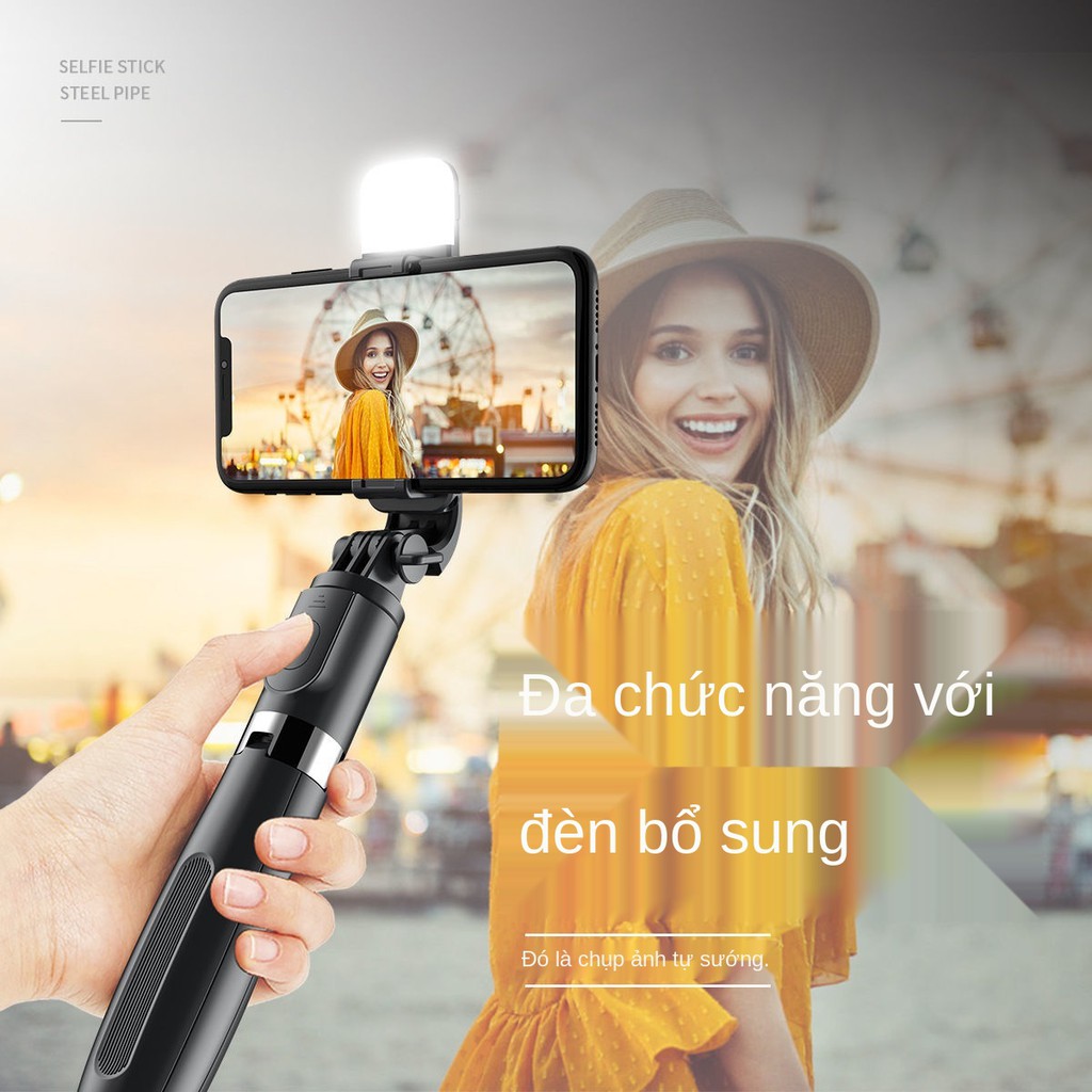 camera selfie stick bluetooth di động tạo tác phát sóng trực tiếp chống rung máy ảnh gimbal cầm tay đa năng ổn định