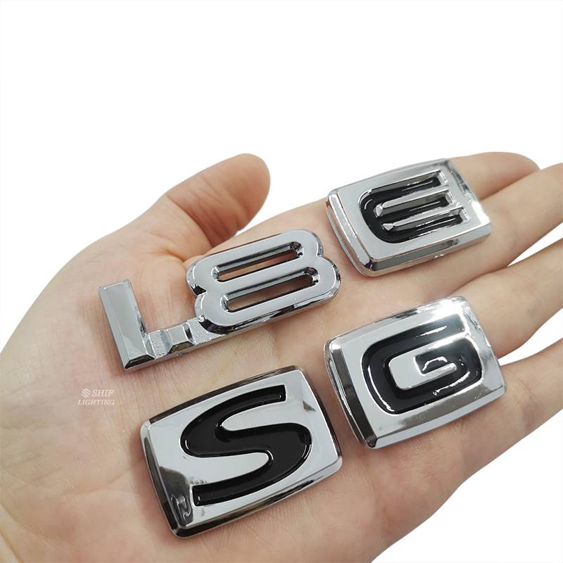 Sticker trang trí hình biểu tượng xe hơi Toyota Innova E G S 1.8 E G S