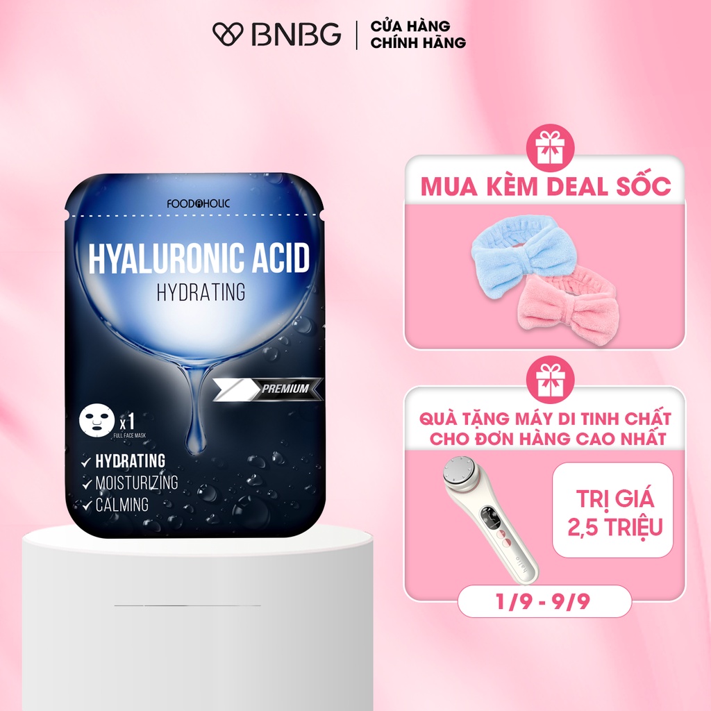 Mặt Nạ Hyaluronic Acid Cấp Ẩm Đa Tầng Foodaholic Hyaluronic Acid Hydrating Mask 23ml