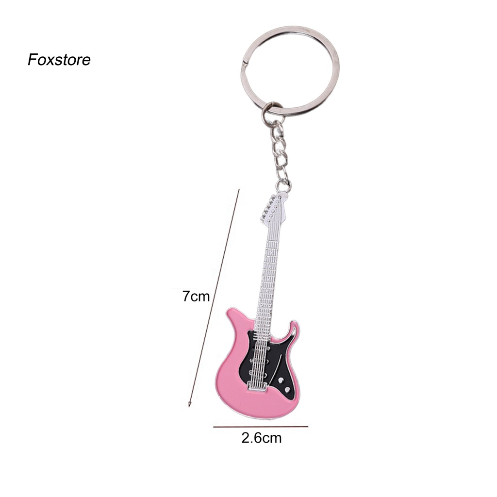 Móc Khóa Hình Đàn Guitar Bass Hạng Nặng
